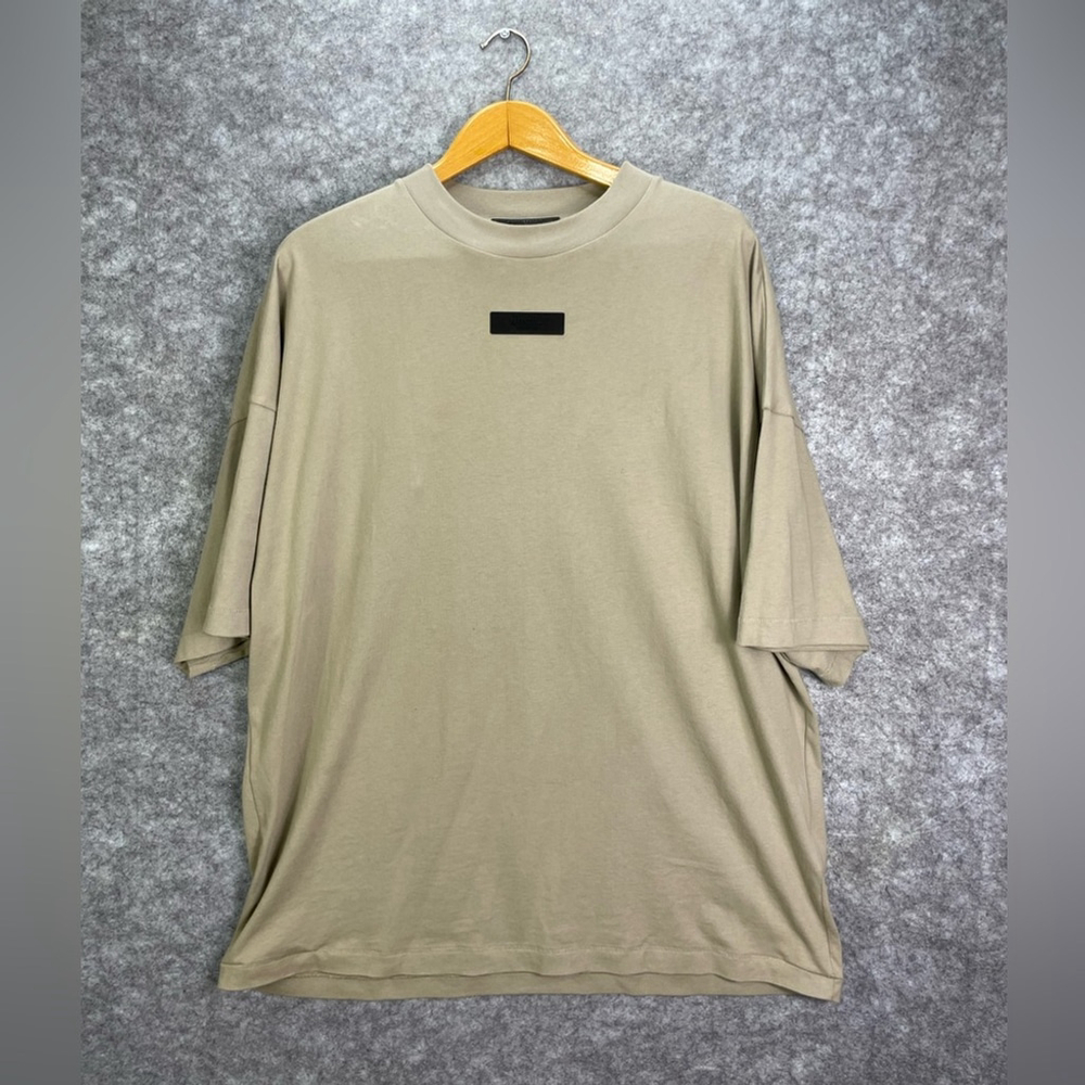Fear of God Essentials Logo Cotton Crewneck T Shirt Mens Size XL